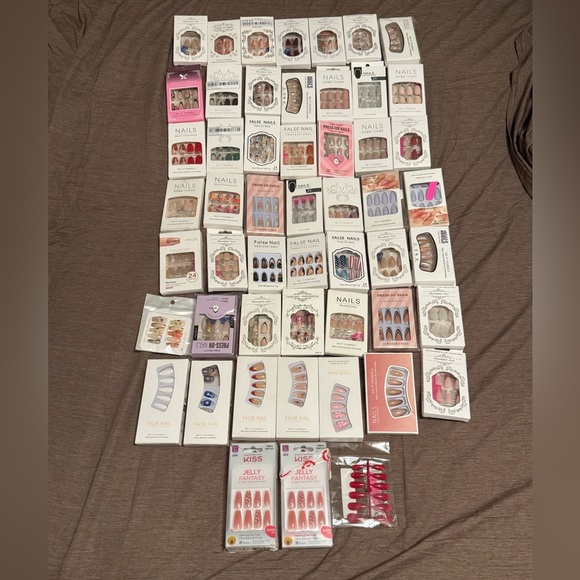 Other - Lot of 52 Press On Nail Sets